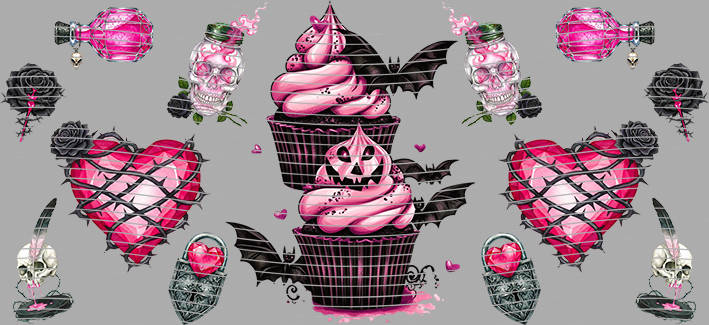 16oz Halloween-J12-3004